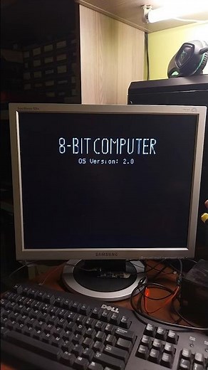 8-bit Computer Built from Scratch