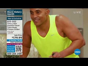 Tony Little Gazelle Pacer Total Body Fitness Glider