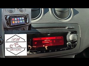 How to remove the car radio in the Seat Ibiza?