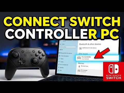 How to setup Nintendo Switch controller on PC - Step by Step