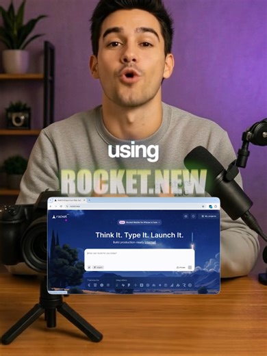 I Built My Own New Year Resolution Dashboard Using Rock.new #nocode #appbuilder #rocketdotnew