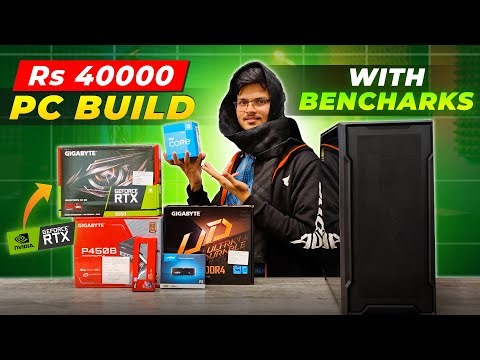 Rs 40k PC Build Guide | With Benchmarks | i3 12100F | RTX 3050