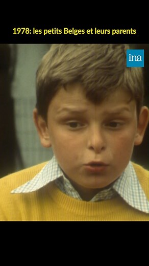 1978 : les petits Belges parlent de leurs parents | INA