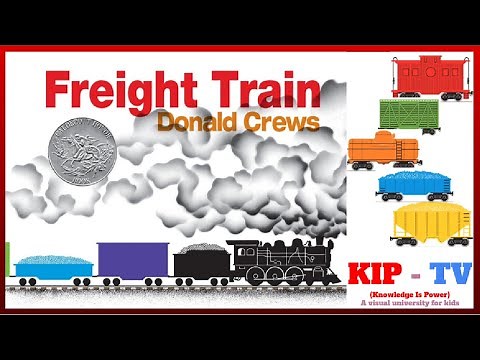 📚 Freight Train 🚂 by Donald Crews | Kids Books Read Aloud | KIP TV #freightrain #donaldcrews