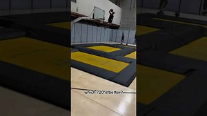 (355) trampoline basketball 720 dunk comparison