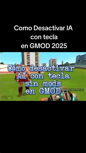 Cómo Desactivar AI con una Tecla en GMOD