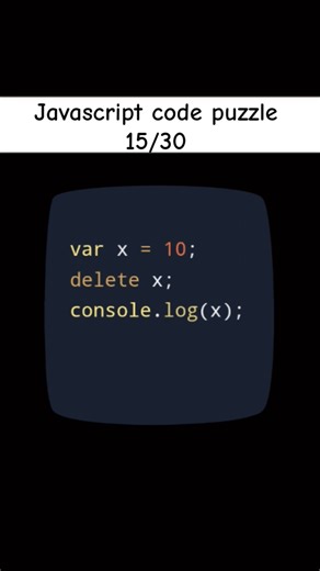 javascript code challenge 15/30 😎 #javascript #coding #memes #puzzle