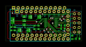 Trackpad in a Keycap for Corne/CrKbd Keyboard