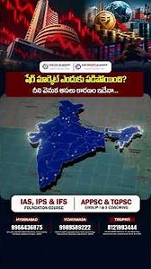 #StockMarket #IndianEconomy #CurrentAffairs #UPSC #APPSC #TGPSC #CSBIASAcademy #ytshorts #viral