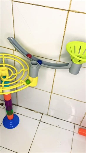 Oddly satisfying Marble Run puzzles #marblerun #marblerace #toys