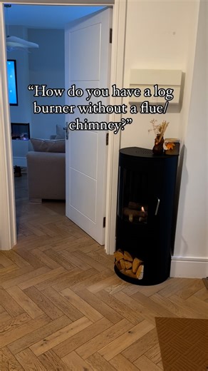 Jade Alicia on Instagram: "This burner is a bioethanol fire. Comment LINK for the details. It’s so real-like! It has ceramic logs which look so real. I always get asked how well its heats a room. If I’m totally honest, I mainly use it for show, but when we do light it, it heats the room like a radiator would. Not quite as toasty as a real log burner but heats a large room up no problem! You can get scented or unscented bioethanol fuels. My favourite is the Christmas scent! #bioethanolfireplaces 