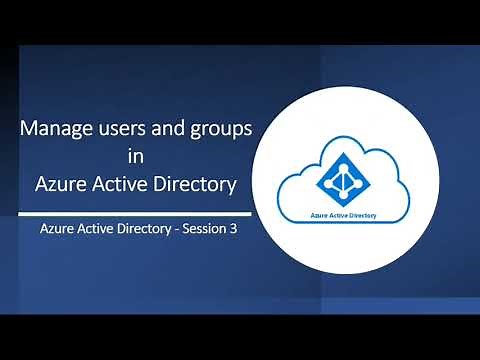 Users and Groups in Azure Active Directory | Manage users and groups using GUI and AAD PowerShell
