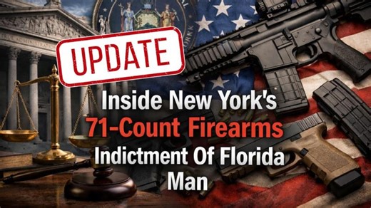 UPDATE: NY Extradites Florida Man Charged With 71 Gun Crimes | Jared Yanis