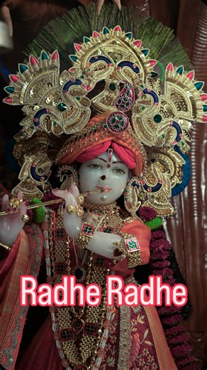 Sri Sri Radha Madhav on Instagram: "Shri Radha Vallabh #iskcon #radhakrishna #radheradhe #krishna #radhavallabhlalji🙏🏻🦚❤️😍"