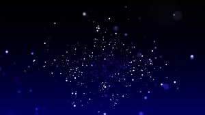 Download Blue Particles Background Loop for free