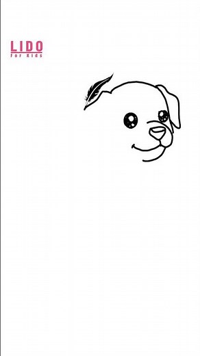 How to Draw a CUTE Rottweiler Puppy! Easy Drawing for Kids & Beginners #lidoartworks