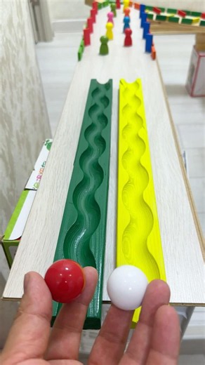 Marble Run Race 119 マーブルランレース Trix Track and HABA mixed course マーブルラン #marble #ビー玉転がし #TrixTrack