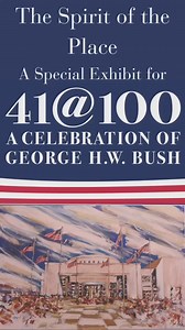2.7K views · 34 reactions | "The Spirit of the Place" exhibit is now open today through March 30th, 2025! Come learn how President Bush selected Aggieland for his Presidential Center. #bush41 #bush41museum #bush41library | George Bush Presidential Library and Museum | Facebook