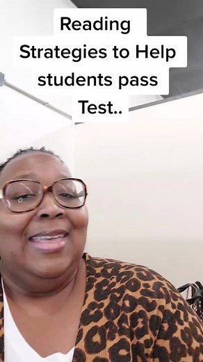 Reading Strategies to Help Students Pass Test