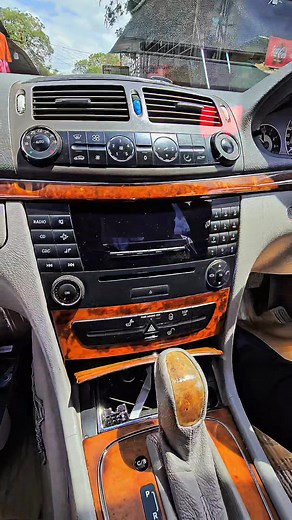 Mercedes-Benz W211 Fitted with android 9 inch with frame. NB. We integrated the Steering controls with a canbus decoder. Tell:0700896000 we are located along Desai road Behind Pioneer University. | Customz factory audio