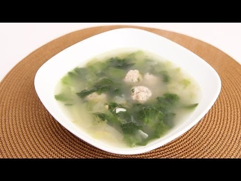 Homemade Escarole Soup Recipe - Laura Vitale - Laura in the Kitchen Episode 710