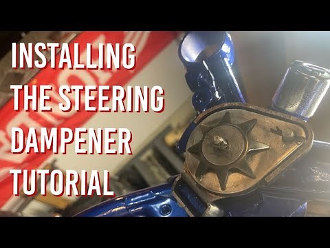 Installing A Honda Motorcycle Steering Damper