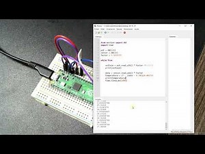 Tutorial 3: ADC de Raspberry Pi Pico, utilizando MicroPython