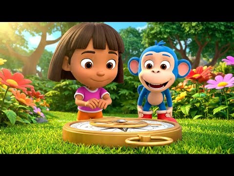 A Bússola da Dora Aventureira Desapareceu | Canções Infantis e Rimas para Crianças