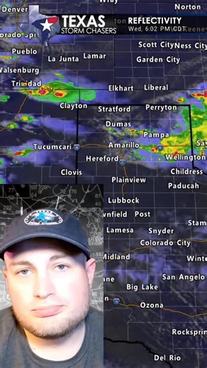 Severe storms heading toward the Texas Panhandle this evening. Baldy-in-Chief David R has a dinner-time update. #texas #texasweather #amarillo #texaspanhandle | Texas Storm Chasers