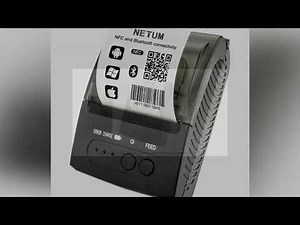 NETUM 1809 Mini Portable 58mm Bluetooth Thermal Receipt Printer Support Android /IOS USB Thermal Pri