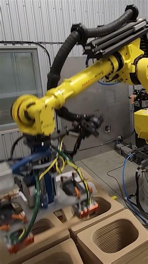 #Automated #upholstery cell that delivers consistent, repeatable quality at scale #shorts #fanuc