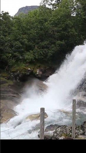 Majestic Waterfalls of Geiranger, Norway