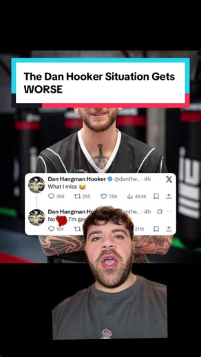 The Dan Hooker Situation Gets WORSE #ufc #mma #foryoupage #fyp #dakkayaps