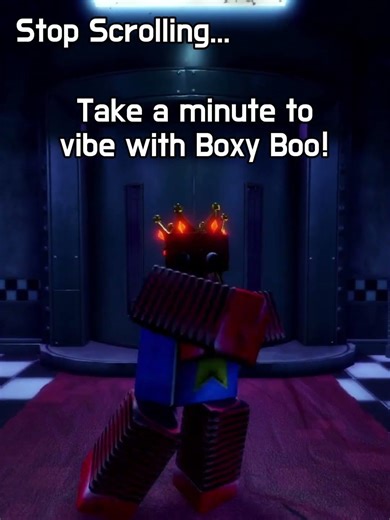 Vibing with Boxy #poppyplaytime #bitebynight #vip #boxyboo #emote #stopscrolling