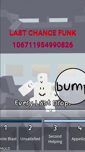 Roblox Audio Id (Last Chance Funk)
