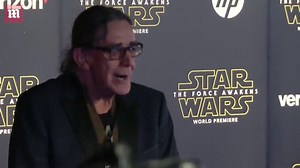 The late Peter Mayhew, seen on red carpets throughout the years