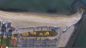 Take a Look at Compo Beach from the Air