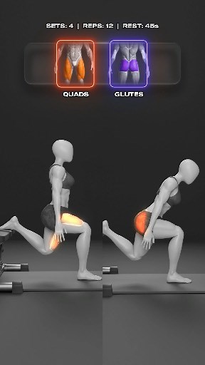 2.9M views · 47K reactions | ⚡ Stronger Quads and Glutes With These Dumbbell Basics | DEMIC | Facebook