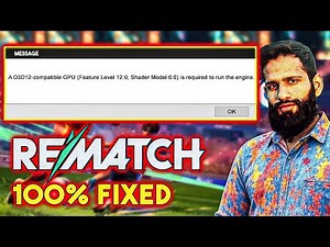 Rematch: A D3D12 compatible GPU (Feature Level 12.0, Shader Model 6.6) is required to run the engine