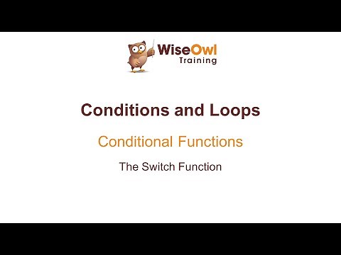 Excel VBA Online Course - 3.4.2 The Switch Function