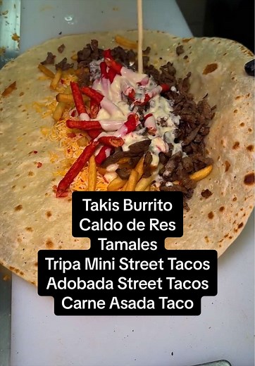 Authentic Mexican Food Order: Takis Burrito & Tamales