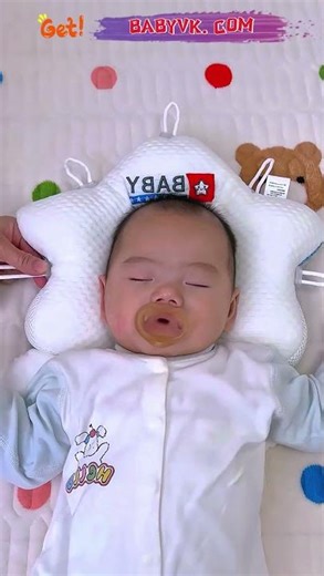 Adjustable Baby Flat Head Prevention Pillow (0–6 Months)