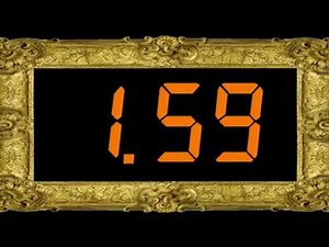 5 Minute Countdown (colour changing) - with 16bit retro game music