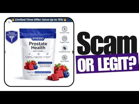 Zalvo Prostate Health Reviews – Worth It or a Scam?