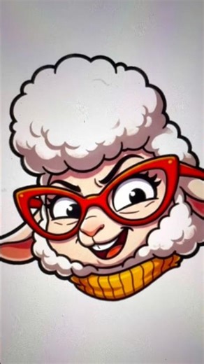 Cute Bellwether Drawing in 60 Seconds 😍✏️ #Shorts #Bellwether