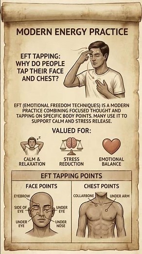 🤲 Energy Practices Explained, Ep. 7 EFT tapping: why do people tap their face and chest? ✨