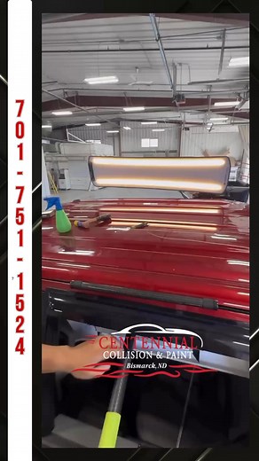 From dings to dents, our PDR pros at Centennial Collision & Paint in Bismarck make it like it never happened. ✨Stop in or call today — we’ll take it from here.#HailDamageRepair #PDRExperts #CentennialCollision #BismarckAutoBody #DentFreeZone | Centennial Collision and Paint