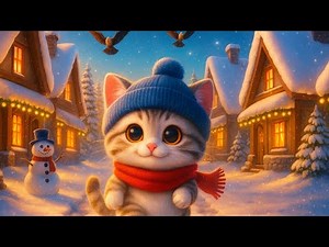 ABC Katze lief im Schnee 🐱❄️ German Kids Song | Garden of Joy | Kinderlieder Deutsch