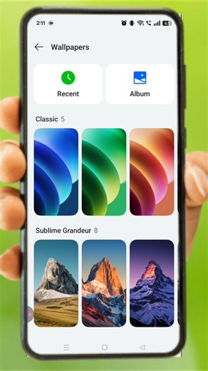 Gallery Photo Ko Home Screen Wallpaper Kaise Banaye | Set Any Photo As Home Screen Wallpaper #shorts