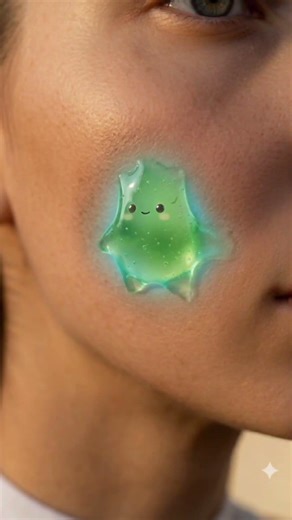 Sun Tan Gone? 😳 Try This Aloe Trick 🌿✨